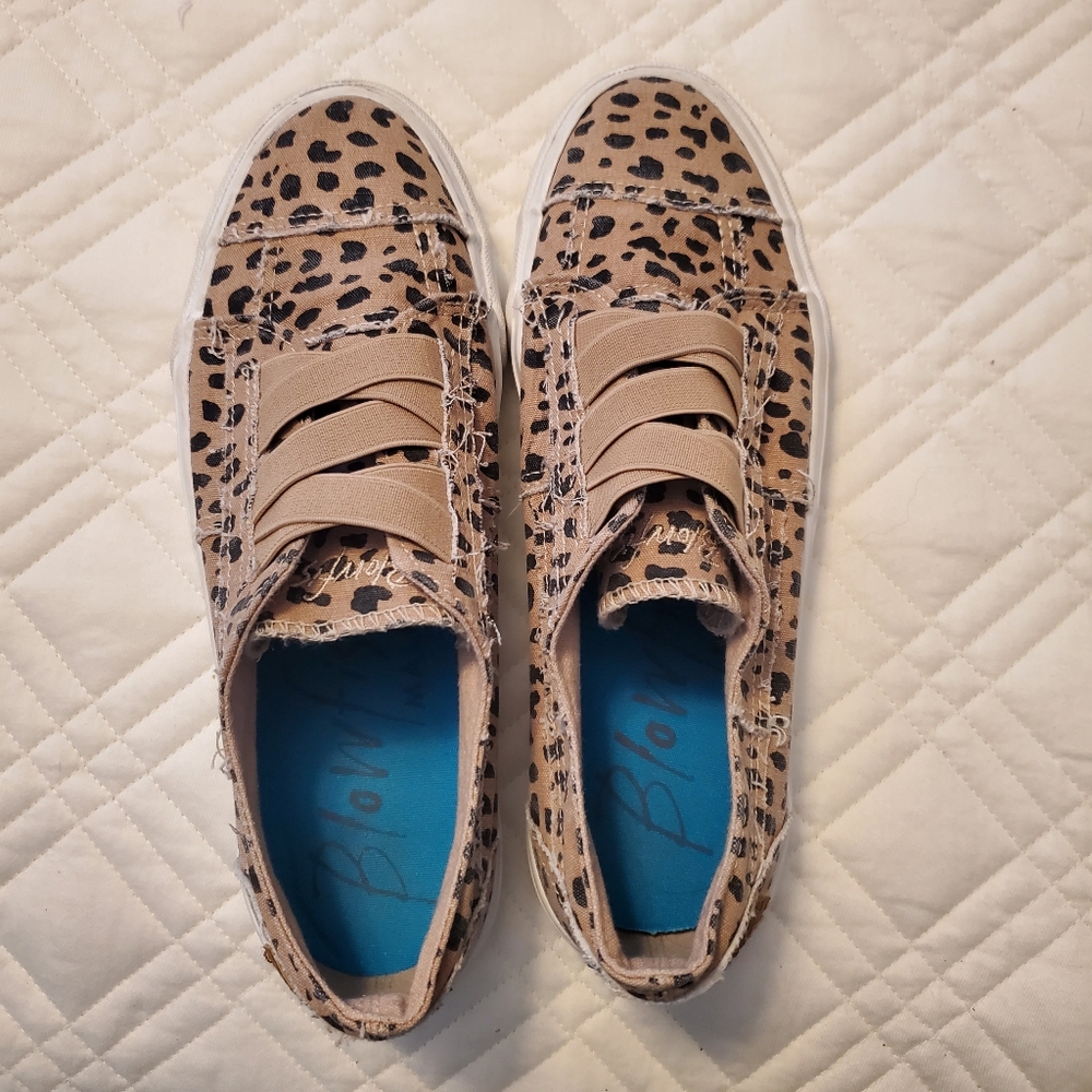 COPY - BLOWFISH CHEETAH PRINT STICKERS SIZE 8